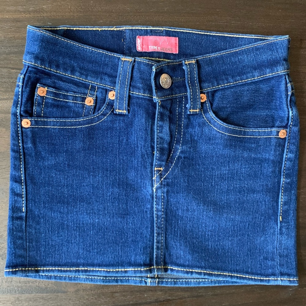 Levi’s Type 1 Denim Mini Skirt